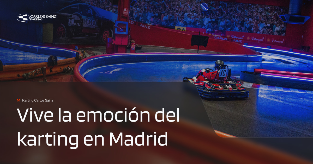 Carlos Sainz Center Las Rozas karting