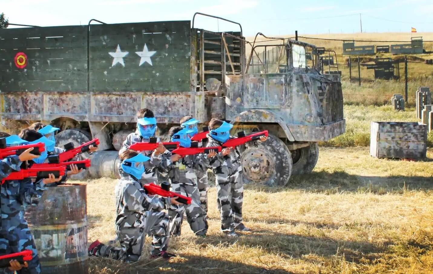 paintball niños Madrid