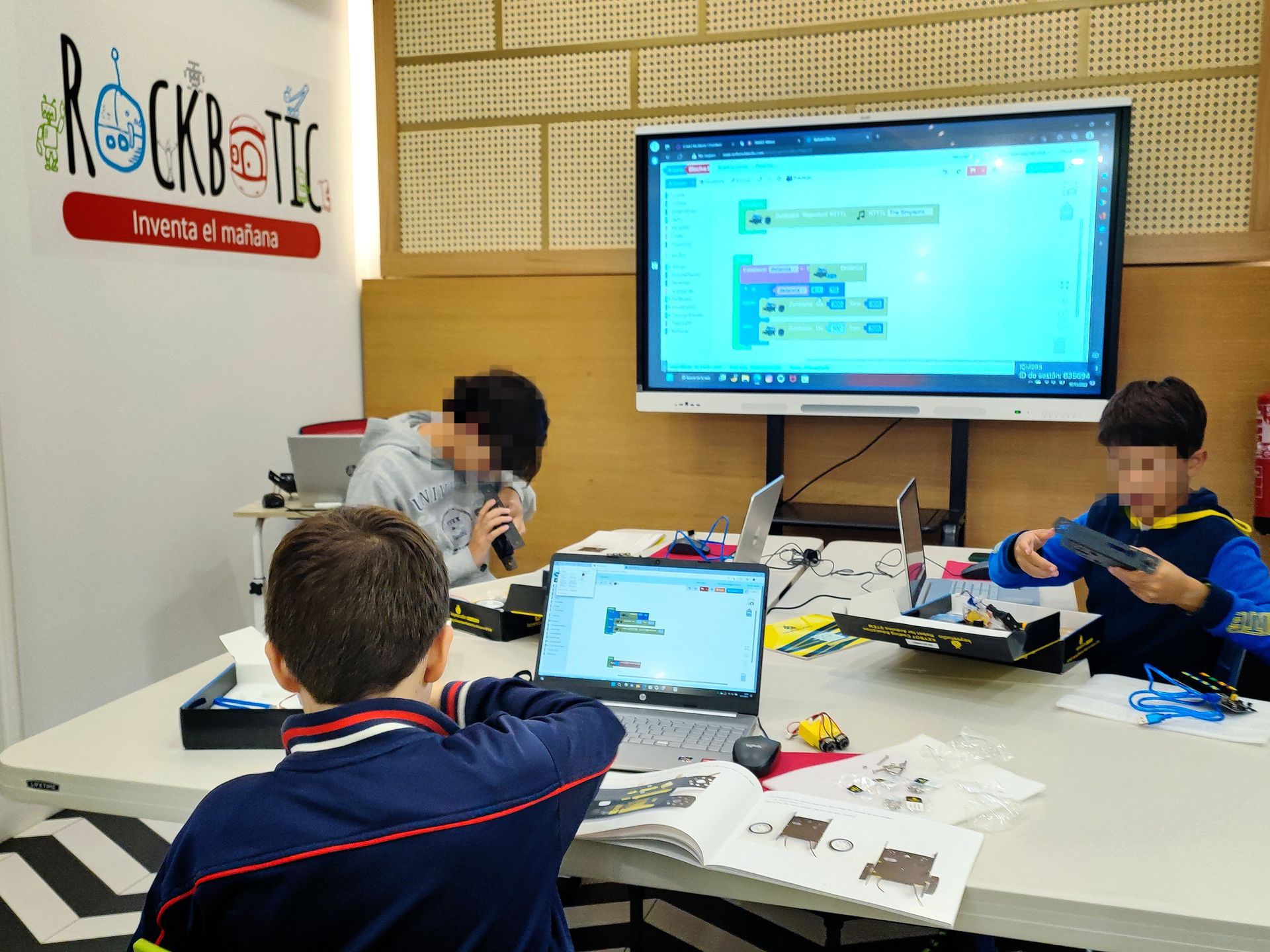 Rockbotic Chamberí clases robótica